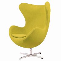 кресло egg chair оливковое в Якутске