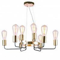 подвесная люстра arte lamp gelo a6001lm-9bk в Якутске