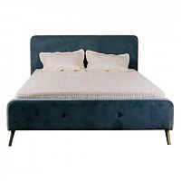 кровать двуспальная 160х200 бирюзовая button tufted в Якутске