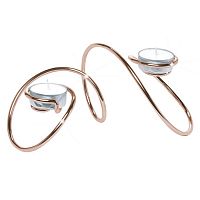 подсвечник медный для чайных свечей t-loop, 19,5 см в Якутске