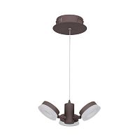 подвесная светодиодная люстра odeon light wengelina 3537/3l в Якутске