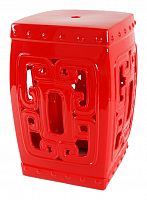 керамический столик-табурет oriental stool red в Якутске