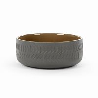 тарелка tactile диаметр 15 темно-серый в Якутске