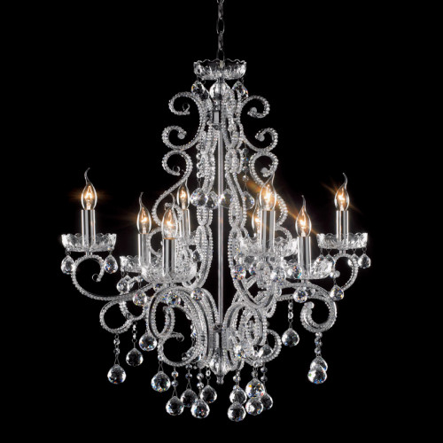 люстра md72714-8a от illuminati хром в Якутске