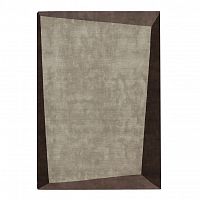 ковер dipped frame dark bege 150x220 бежевый в Якутске