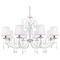 подвесная люстра arte lamp romana snow a1743lm-8wh в Якутске