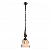 подвесной светильник crystal lux deco sp1 a amber в Якутске