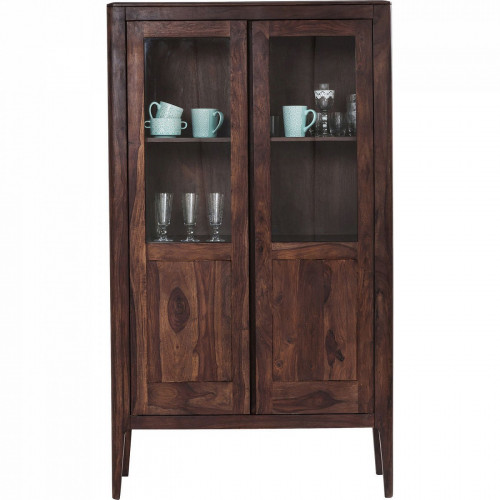 шкаф-витрина brooklyn walnut коричневый 100x40 в Якутске