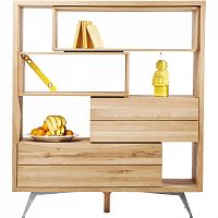 стеллаж bookcase коричневый в Якутске