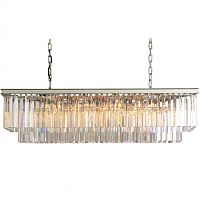 люстра odeon l80 silver&glass серая, прозрачная в Якутске