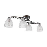 потолочная люстра idlamp nield 232/4pf-blackchrome в Якутске