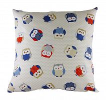 подушка с принтом owl print blue в Якутске