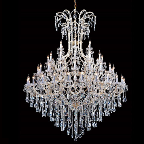 подвесная люстра crystal lux diva sp60 прозрачная в Якутске