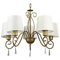 подвесная люстра arte lamp carolina a9239lm-5br в Якутске