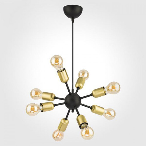 подвесная люстра tk lighting 1468 estrella black в Якутске