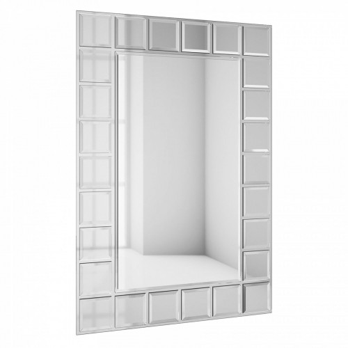 зеркало большое венецианское с фацетом белое слайс-2 в Якутске