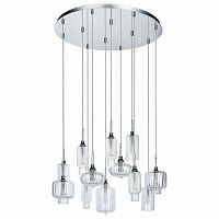 дизайнерская подвесная люстра spot light larissa 1891228 хром в Якутске