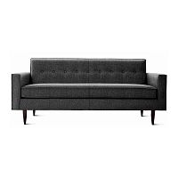 диван bantam sofa большой прямой темно-серый в Якутске