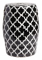 керамический столик-табурет istanbul stool black в Якутске