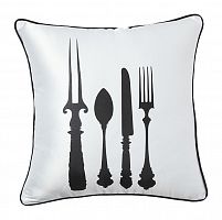 подушка со столовыми приборами tableware white в Якутске