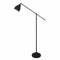 торшер arte lamp braccio a2054pn-1bk в Якутске