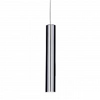 подвесной светодиодный светильник ideal lux ultrathin sp1 small round cromo в Якутске