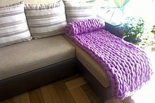 плед нежность фиолетовый малый в Якутске