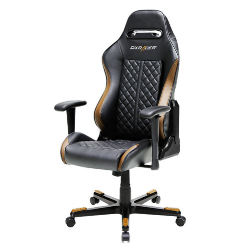 кресло геймерское dxracer черно-коричневое в Якутске