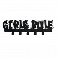 вешалка girls rule черная в Якутске