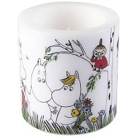 свеча большая moomin счастливое семейство, 8 см в Якутске