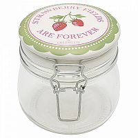 банка стеклянная strawberry pale green в Якутске