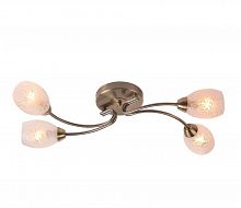 потолочная люстра idlamp carmina 201/4pf-oldbronze в Якутске