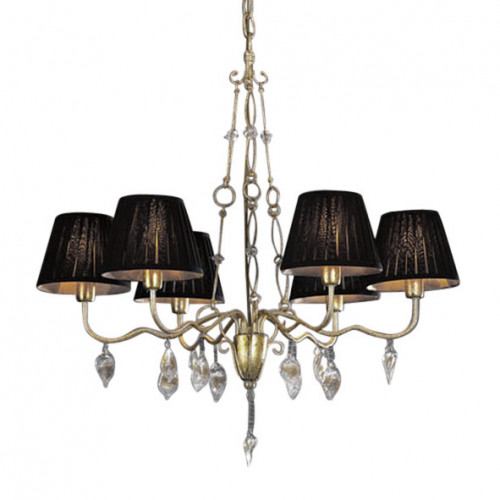 люстра kit от schuller золото/черная/янтарная в Якутске