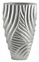 ваза с объемным рельефом 52 см frost pattern серебро в Якутске