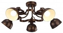 потолочная люстра arte lamp martin a5216pl-5br в Якутске