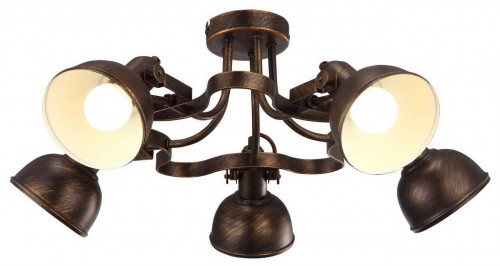 потолочная люстра arte lamp martin a5216pl-5br в Якутске