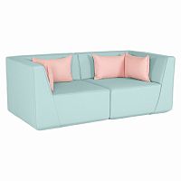 диван cubit sofa прямой голубой в Якутске