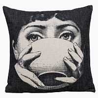 арт-подушка tea time fornasetti в Якутске