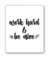 постер be nice а3 в Якутске