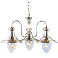 подвесная люстра arte lamp fisherman a5518lm-3ss в Якутске