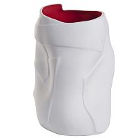 ваза керамическая white&red 17*17*22 в Якутске