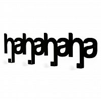 вешалка hahaha черная в Якутске