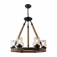 подвесная люстра arte lamp a1693sp-6br в Якутске