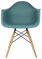 стул klassic premium daw бирюзовый (eames style) в Якутске