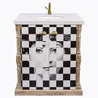тумба с раковиной эксельсиор снег fornasetti в Якутске