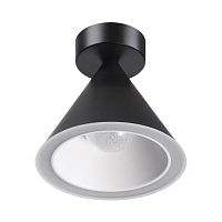 потолочный светодиодный светильник odeon light taper 3838/15cl в Якутске