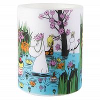 свеча большая moomin на пруду, 8 см в Якутске