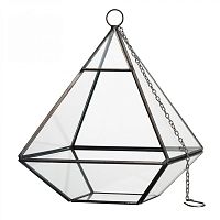 флорариум стеклянный с подвесом diamond shape в Якутске