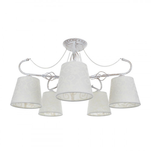 потолочная люстра idlamp vilucchio 556/5pf-whitepatina в Якутске