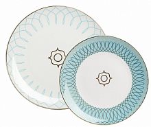 комплект тарелок turquoise veil в Якутске